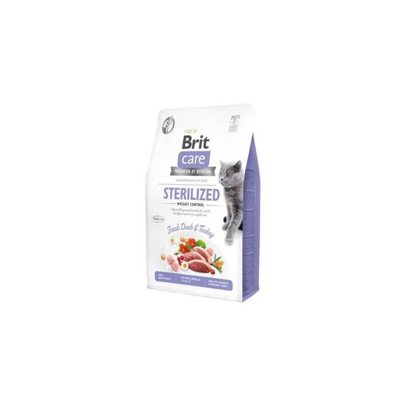 Brit Care Cat Grain-Free Sterilized Weight Control 2 kg