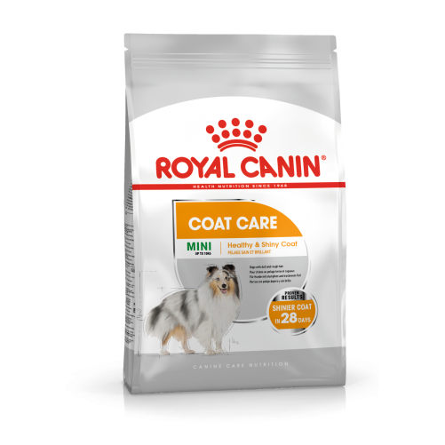 ROYAL CANIN CCN Mini Coat Care 1kg - karma sucha dla psów dorosłych, ras małych o matowej sierści