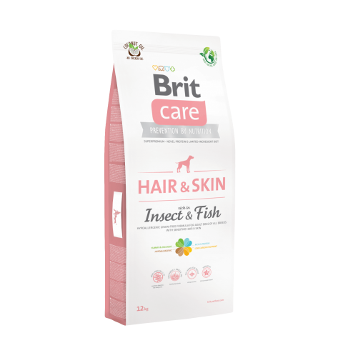 Brit Care Dog Hair & Skin Insect Fish 12kg