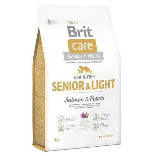 Brit Care Grain-free Senior Salmon & Potato 12kg