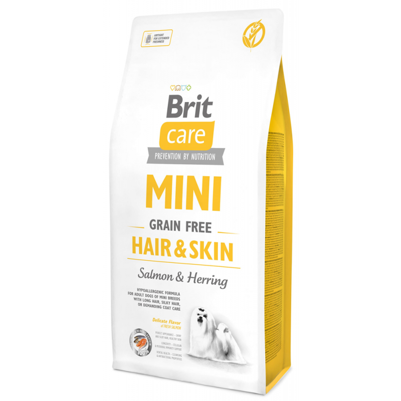 Brit Care Mini Grain-Free Hair&Skin 2kg