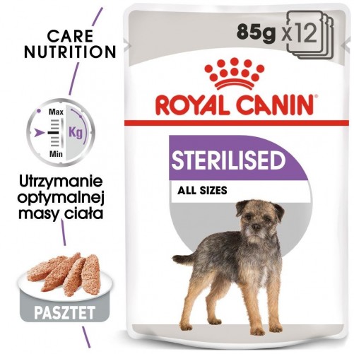 ROYAL CANIN CCN Sterilised karma mokra - pasztet dla psów dorosłych, sterylizowanych