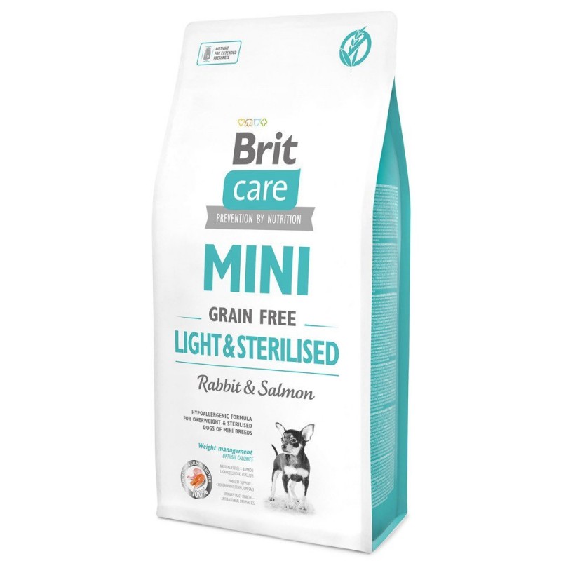 Brit Care Mini Grain-Free Light&Sterilised 2kg