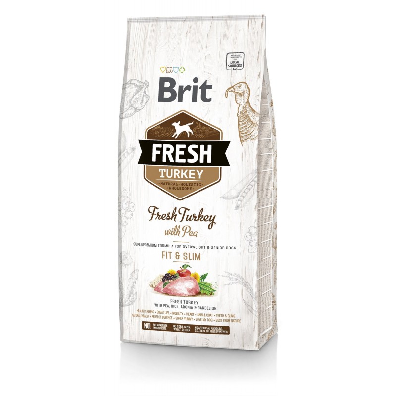 Brit Fresh Turkey with Pea Light Fit & Slim 2,5kg