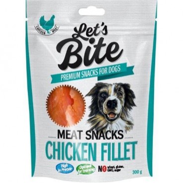 Brit Let's Bite Dog Fillet chicken 300g