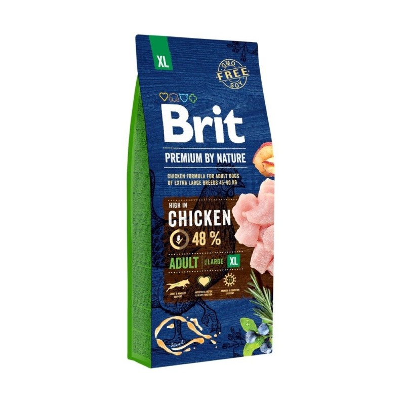 Brit Premium By Nature Adult  XL 15kg