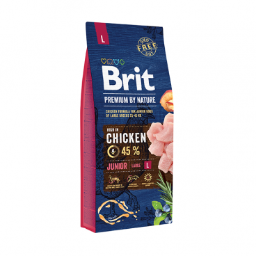 Brit Premium By Nature Junior L 15kg