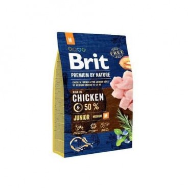 Brit Premium By Nature Junior M 3kg