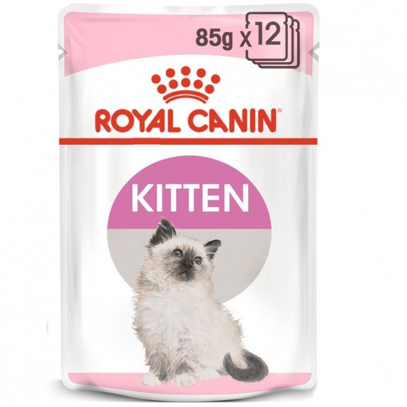 ROYAL CANIN Kitten Instinctive w galaretce karma mokra w galaretce dla kociąt do 12 miesiąca życia