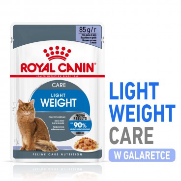 ROYAL CANIN Light Weight Care 12x85g w galaretce karma mokra w galaretce dla kotów dorosłych, z tendencją do nadwagi