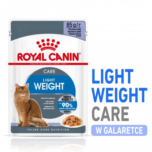 ROYAL CANIN Light Weight Care 12x85g w galaretce karma mokra w galaretce dla kotów dorosłych, z tendencją do nadwagi