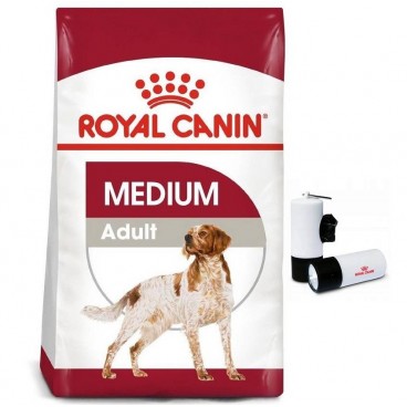 ROYAL CANIN Medium Adult 15kg + Latarka Gratis