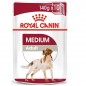 ROYAL CANIN Medium Adult karma mokra w sosie dla psów dorosłych ras średnich 10x140g