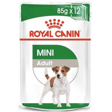 ROYAL CANIN Mini Adult karma mokra w sosie dla psów dorosłych, ras małych