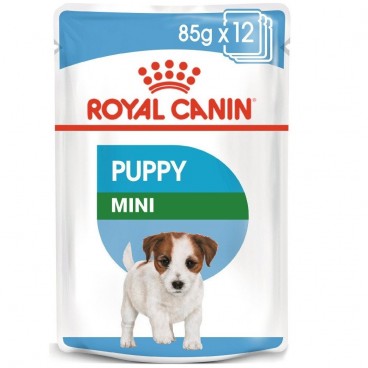 ROYAL CANIN Mini Puppy karma mokra w sosie dla szczeniąt do 10 miesiąca, ras małych