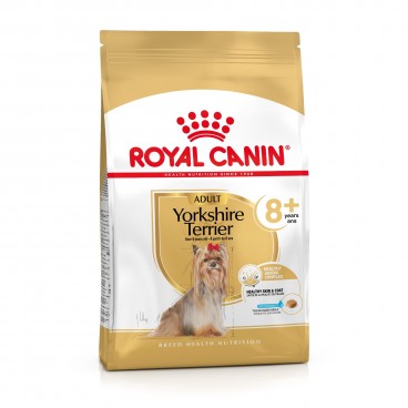 Royal Canin Yorkshire Terrier Adult 8+ karma sucha dla dojrzałych psów rasy yorkshire terrier, powyżej 8 roku życia - 0,5kg