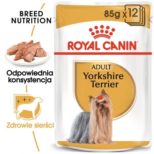 ROYAL CANIN Yorkshire Terrier Adult karma mokra - pasztet, dla psów dorosłych rasy yorkshire terrier