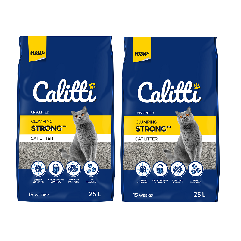 Calitti Żwirek Strong Unscented 2x25l