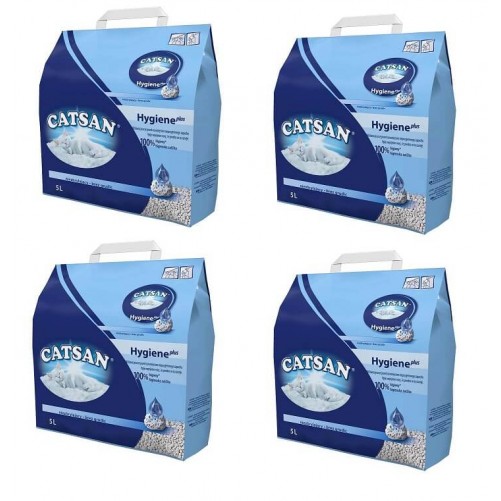 CATSAN Hygiene 4x5l - higieniczny żwirek dla kota