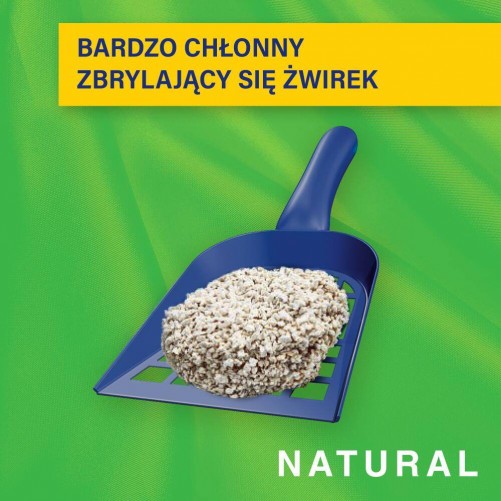 CATSAN Natural 8l - zbrylający żwirek dla kota