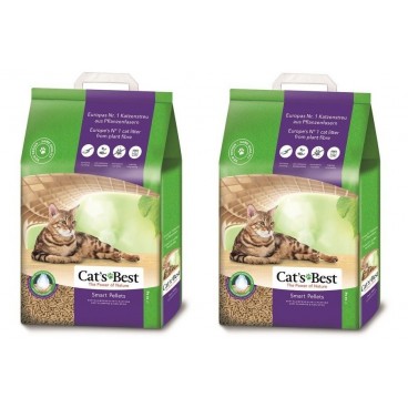 Cats Best Smart pellets / Nature Gold 2x20l żwirek dla kota