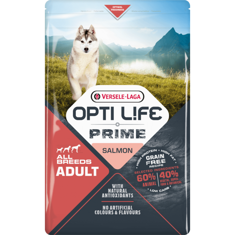 Versele Laga Opti Life Prime Adult Salmon 12,5kg