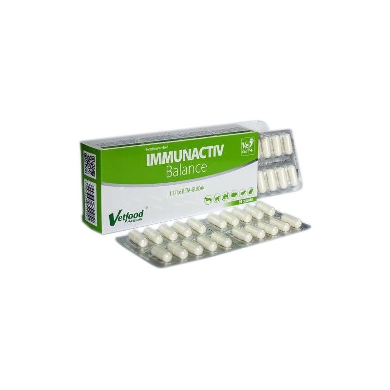 Vetfood Immunactiv Balance 60kaps.