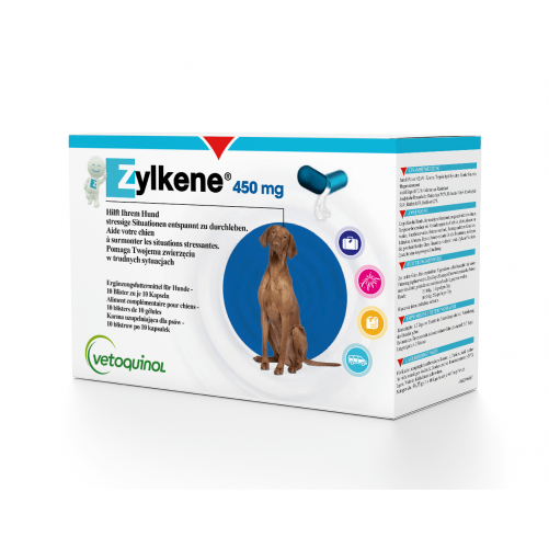 Vetoquinol Zylkene 450mg 10tab.