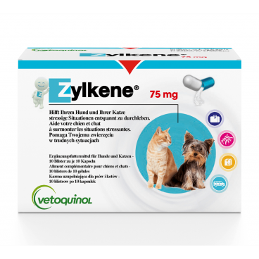 Vetoquinol Zylkene 75mg 10 tab.