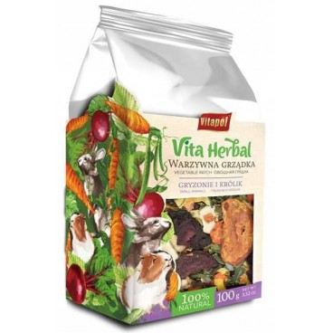 Vitapol Vita Herbal dla gryzoni i królika warzywna grządka 100g