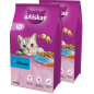 WHISKAS Adult 2x1,4 kg - sucha karma pełnoporcjowa dla dorosłych kotów, z pysznym tuńczykiem