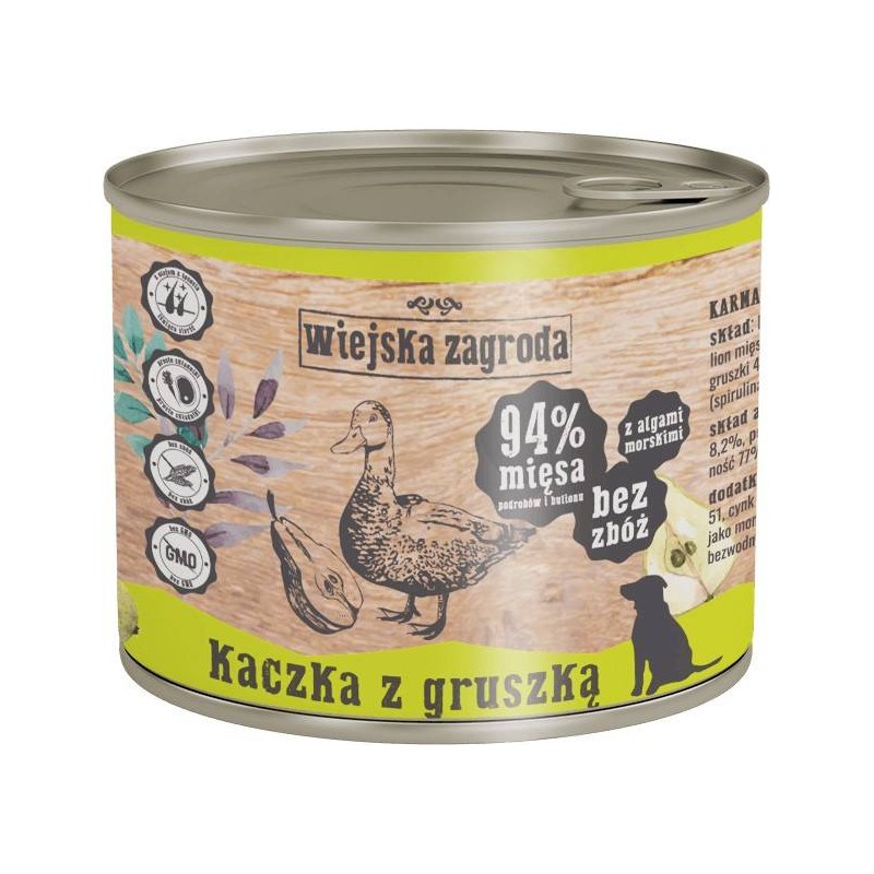 Wiejska Zagroda kaczka z gruszką 200g