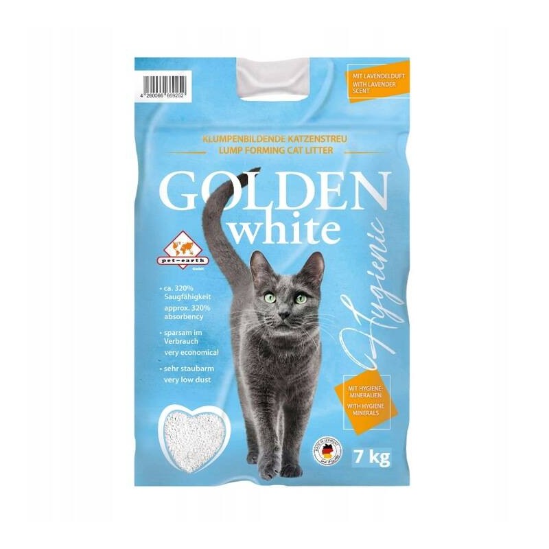 Żwirek Golden Grey White 7kg