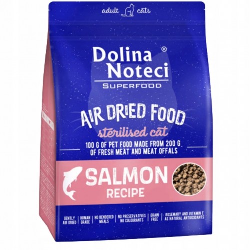 DNP SuperFood Sterilised łosoś dla kota  1kg