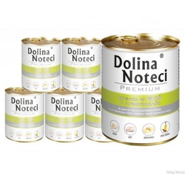 Dolina Noteci GĘŚ z ZIEMNIAKAMI 12x800g