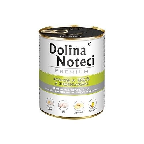 Dolina Noteci GĘŚ z ZIEMNIAKAMI 12x800g