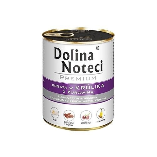 Dolina Noteci Królik z żurawiną 12x800g