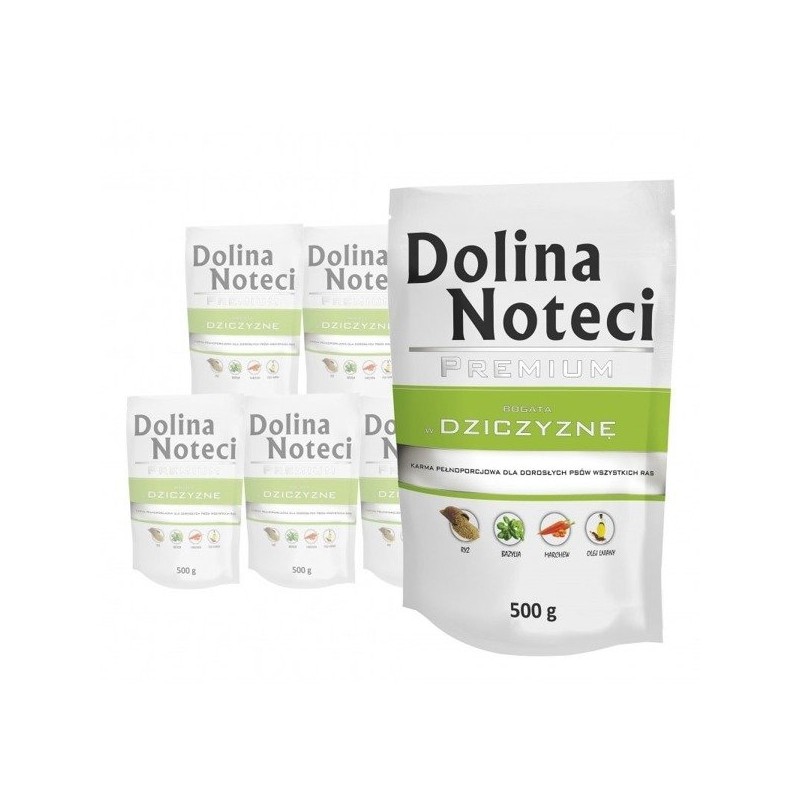 Dolina Noteci Premium bogata w dziczyznę 10x500g