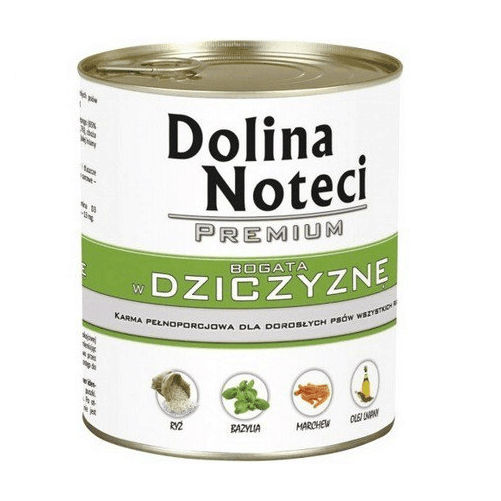 Dolina Noteci Premium bogata w dziczyznę 12x800g