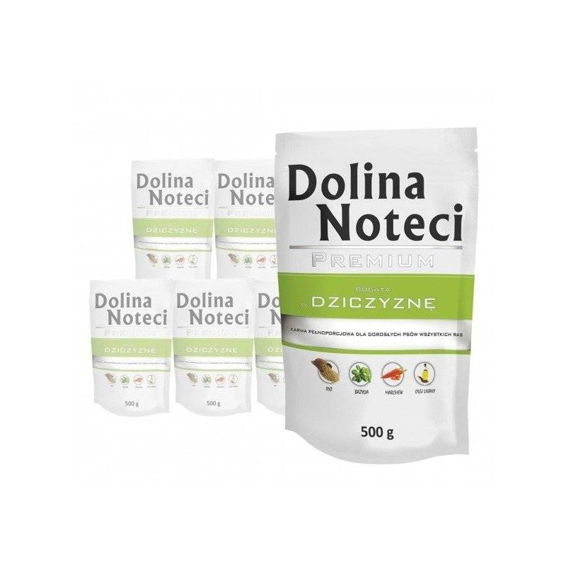 Dolina Noteci Premium bogata w dziczyznę 20x500g