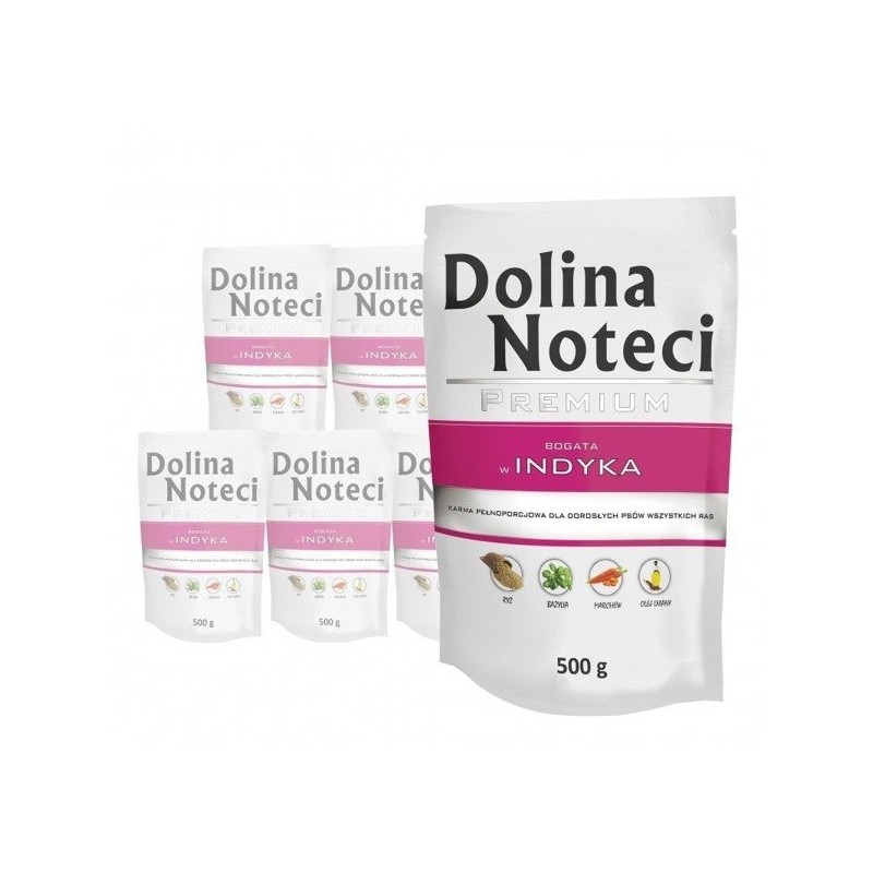 Dolina Noteci Premium bogata w indyka 10x500g