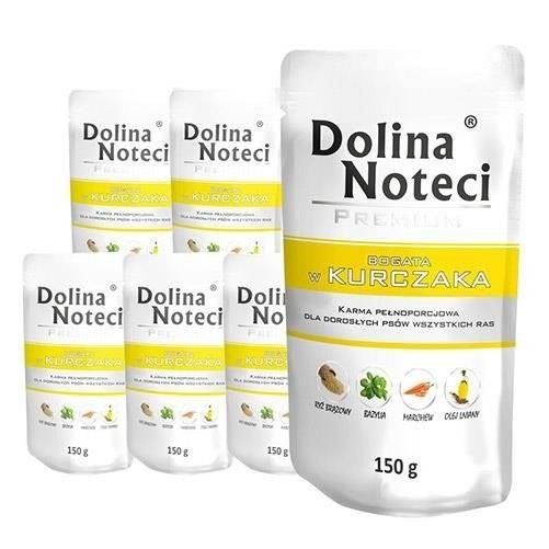 Dolina Noteci Premium bogata w kurczaka 10x150g