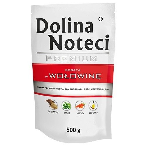 Dolina Noteci Premium bogata w wołowinę 10x500g