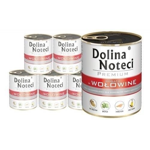 Dolina Noteci Premium bogata w wołowinę 12x800g