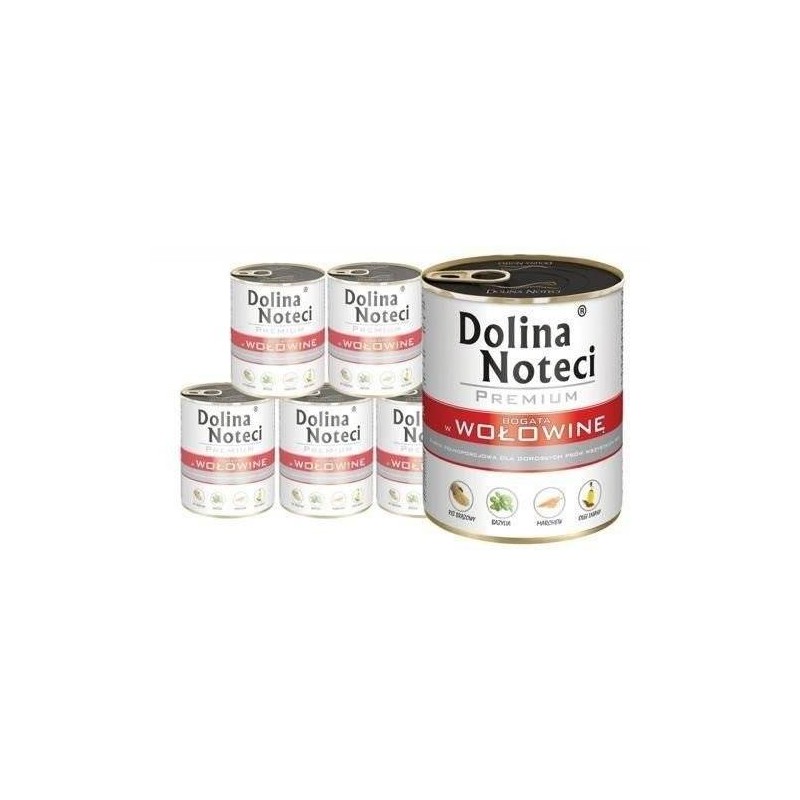 Dolina Noteci Premium bogata w wołowinę 18x800g