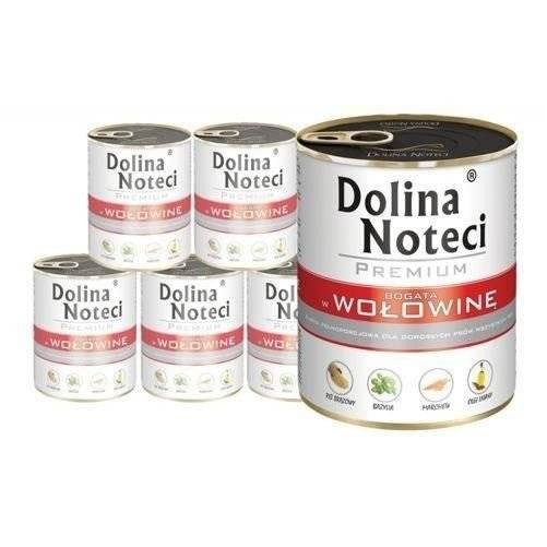 Dolina Noteci Premium bogata w wołowinę 18x800g