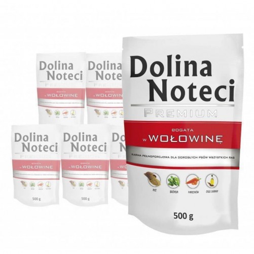 Dolina Noteci Premium bogata w wołowinę 20x500g