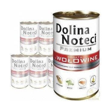 Dolina Noteci Premium bogata w wołowinę 24x400g