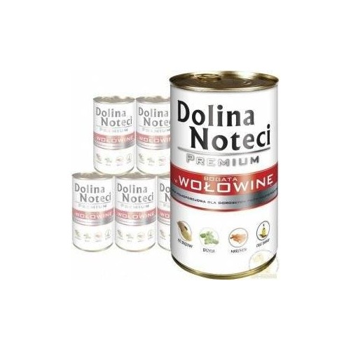 Dolina Noteci Premium bogata w wołowinę 24x400g