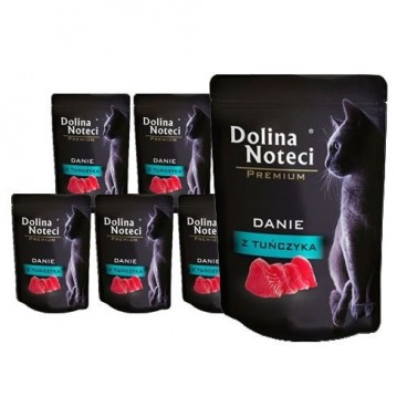 Dolina Noteci Premium Danie dla kotów z tuńczyka 10x85g